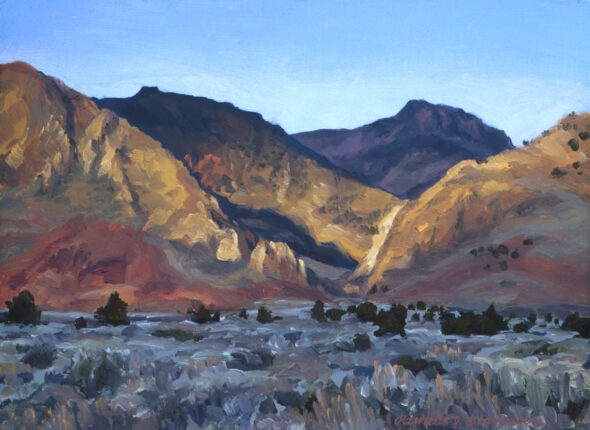 Painting of Hart Canyon