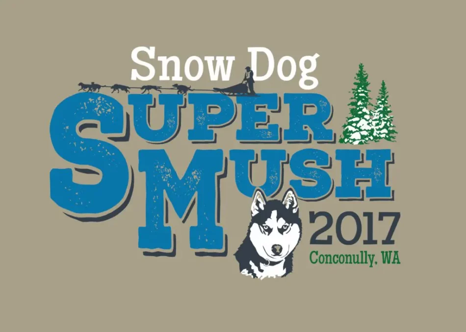 Snow Dog Super Mush Event T-shirt