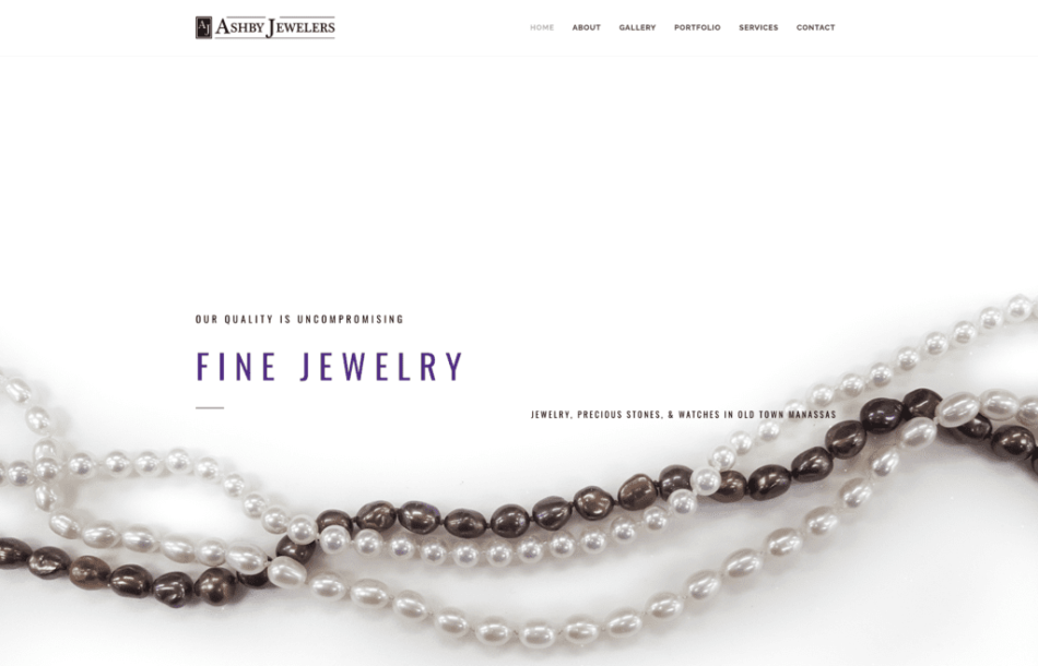 Ashby Jewelers Website