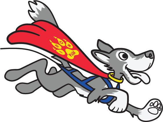 Iron Paw Stage Race Mascot Logo